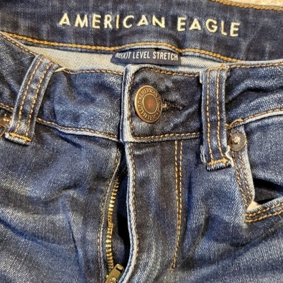 American Eagle Women's Skinny Jeans Size 6R (26x28.5") Next Level Stretch - Picture 7 of 8